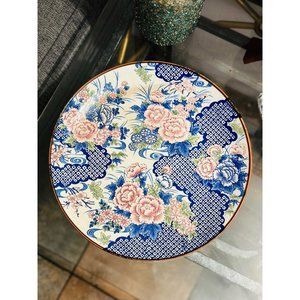 Toyo Collectible Plate Japanese platter big fashion decor design